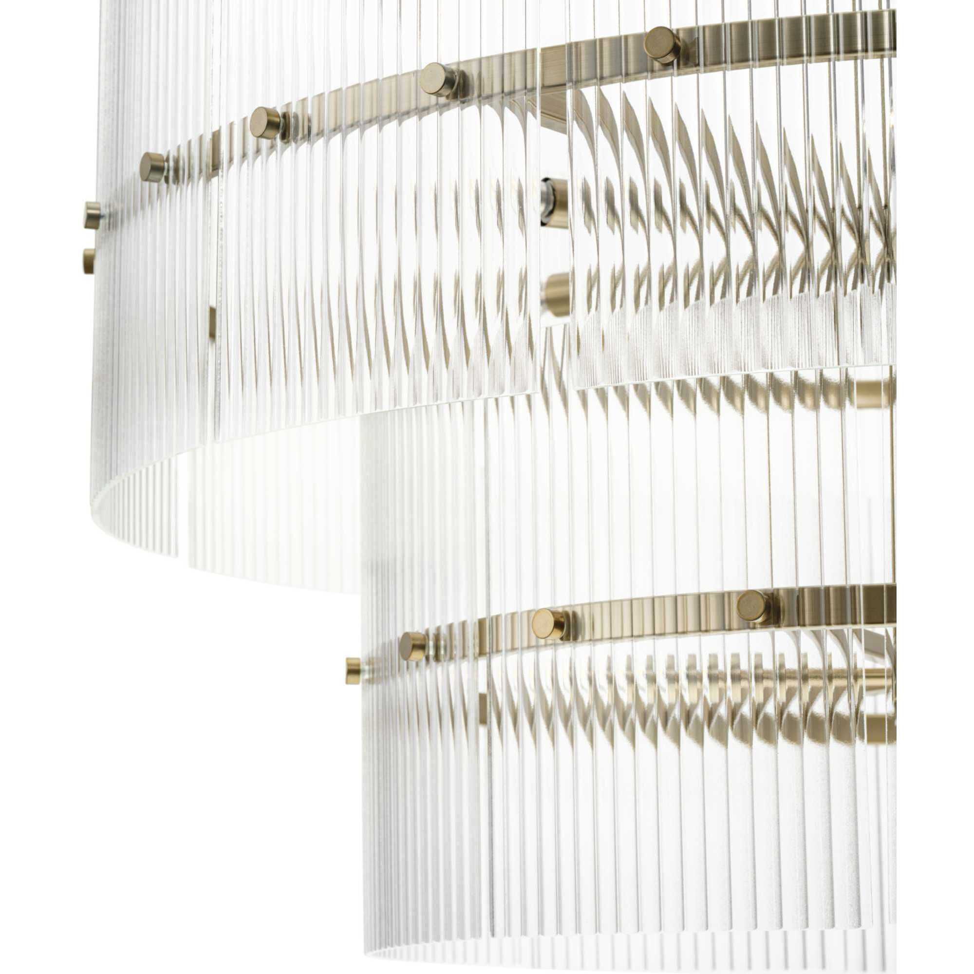 Seville 9 Light 37.87 inch Soft Gold Chandelier Ceiling Light, Design Series