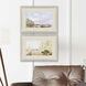 Placid/Repose / Sunrise/Serene Multi and Orange and Green and Blue Framed Art