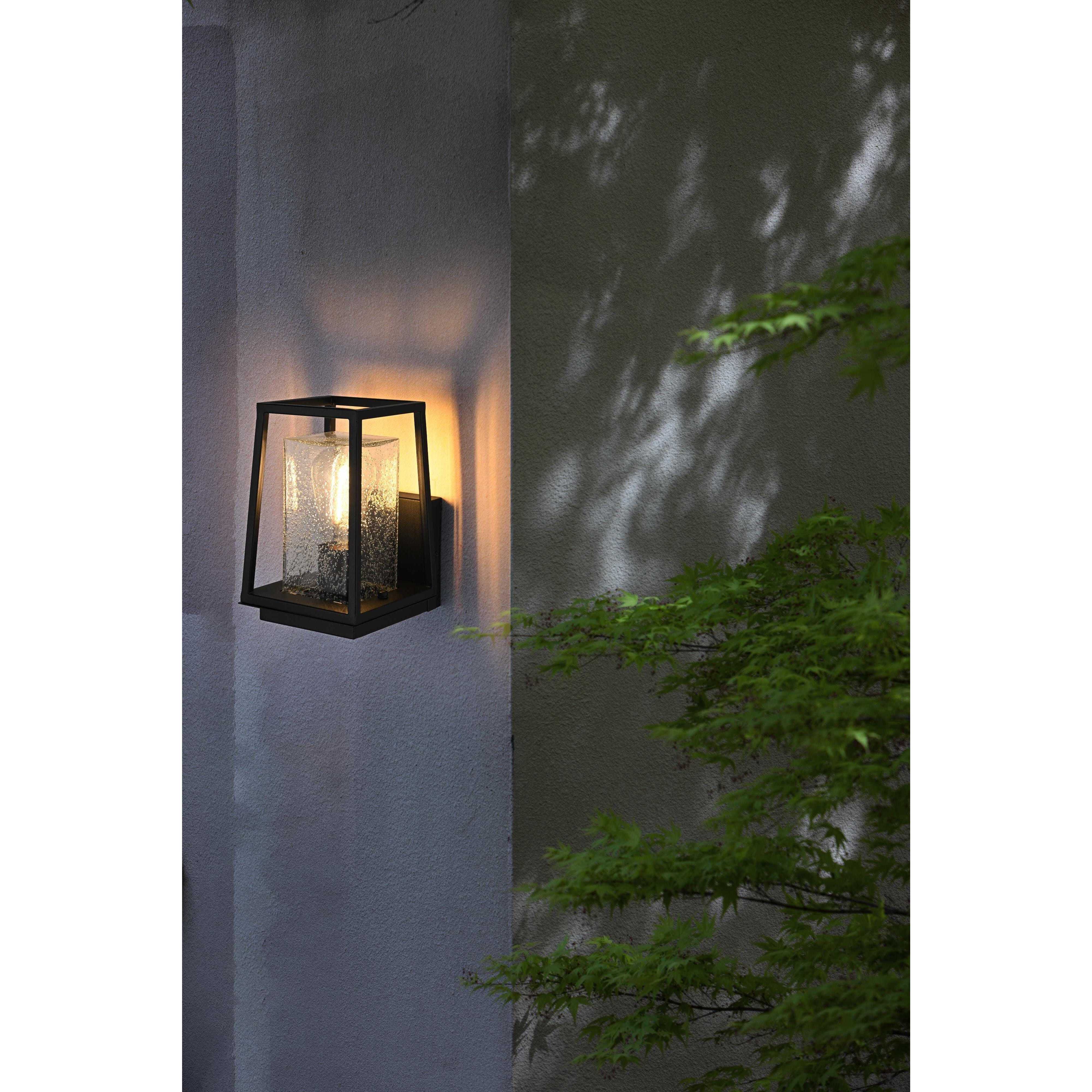 Lehigh 1 Light 10.5 inch Black Outdoor Wall Sconce