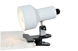 Clip-On II 7 inch 60.00 watt Black Desk Lamp Portable Light