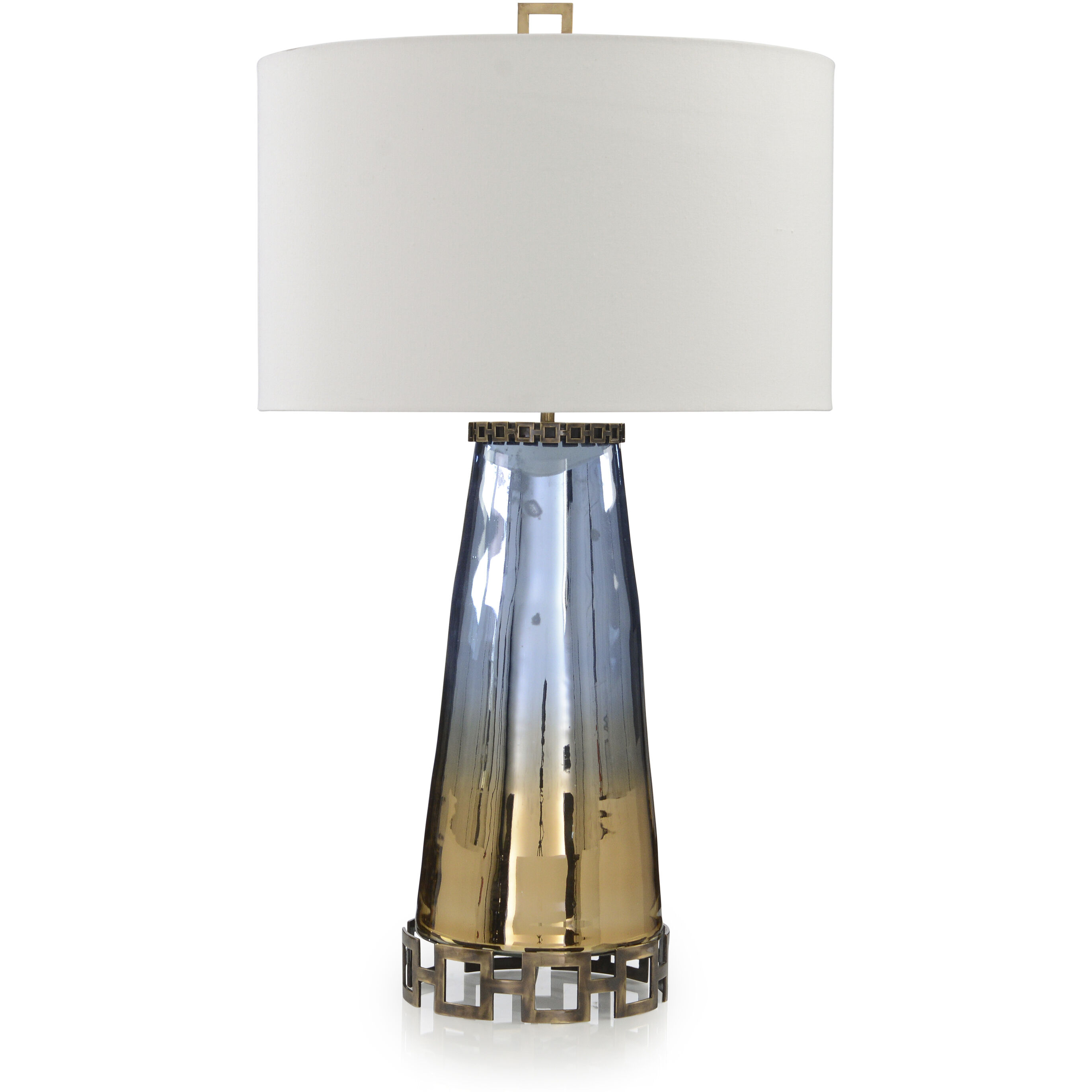 Leah Sapphire Blue Table Lamp Portable Light