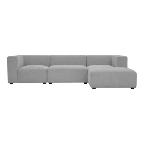 Romy Lounge White Modular Sectional 