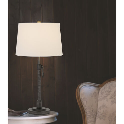 Riverwood 26 inch 150.00 watt Antique Silver Table Lamp Portable Light