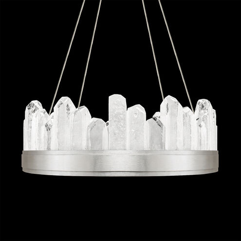 Lior LED 21 inch Silver Pendant Ceiling Light