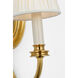 Marie Flanigan Astoria LED 4.75 inch Soft Brass Single Sconce Wall Light