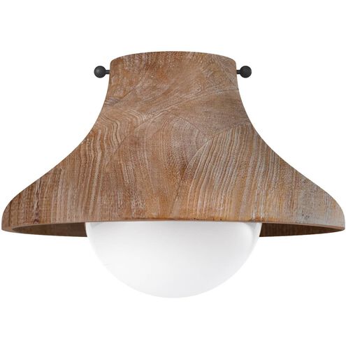 Surfside 1 Light 13.5 inch Natural Flush Mount Ceiling Light