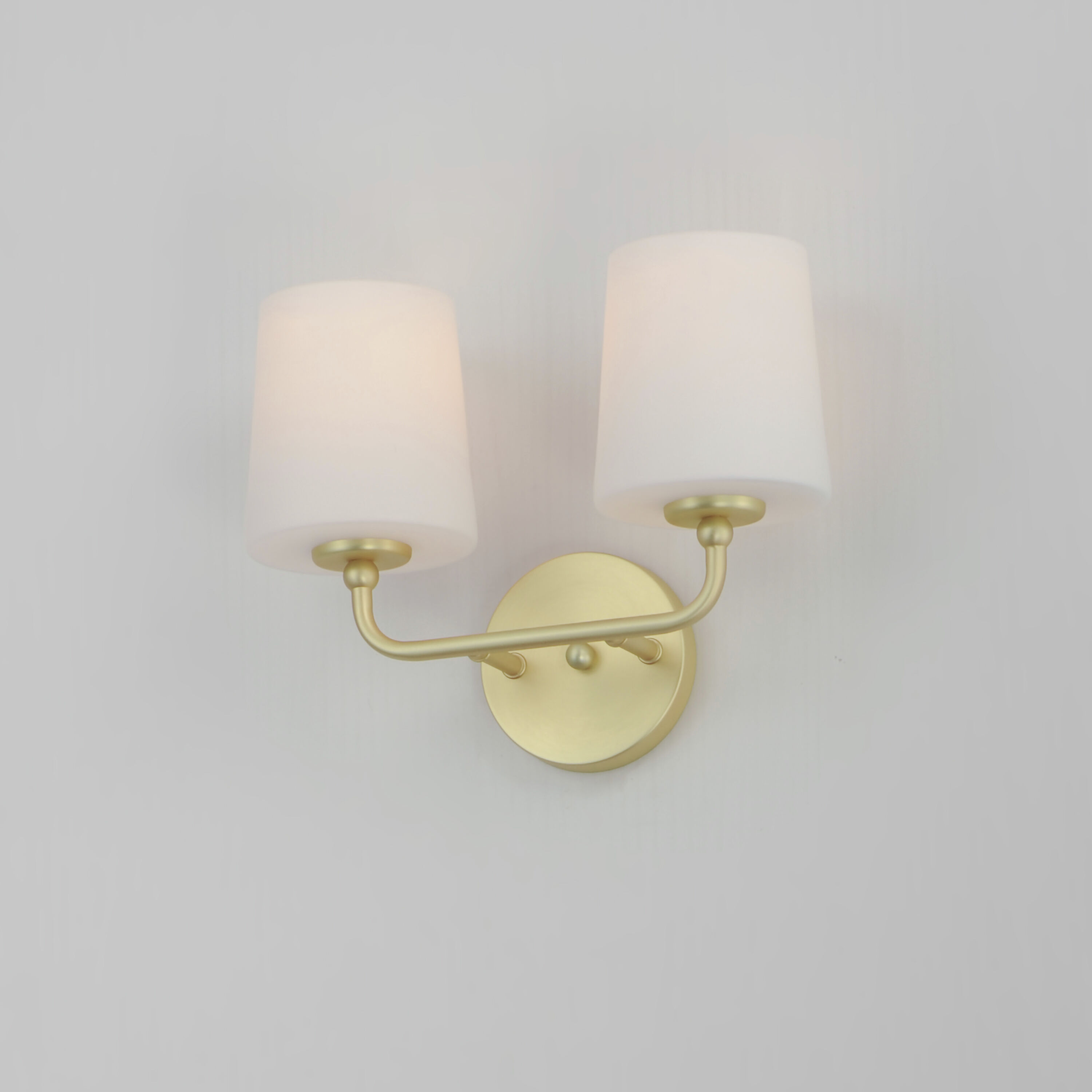 Bristol 2 Light 13 inch Satin Brass Wall Sconce Wall Light