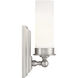 Richmond 1 Light 4 inch Brushed Nickel Wall Sconce Wall Light