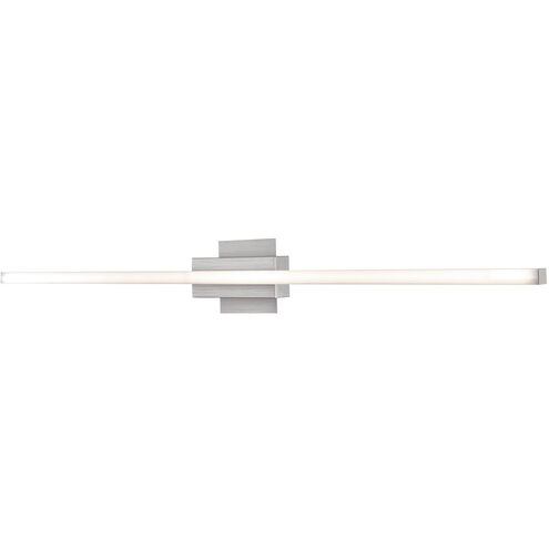 Foil LED 39.5 inch Chrome Bath Vanity Light Wall Light