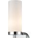 Tristen 2 Light 20 inch Chrome Vanity Light Wall Light