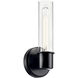 Aviv 1 Light 5.5 inch Black Wall Sconce Wall Light