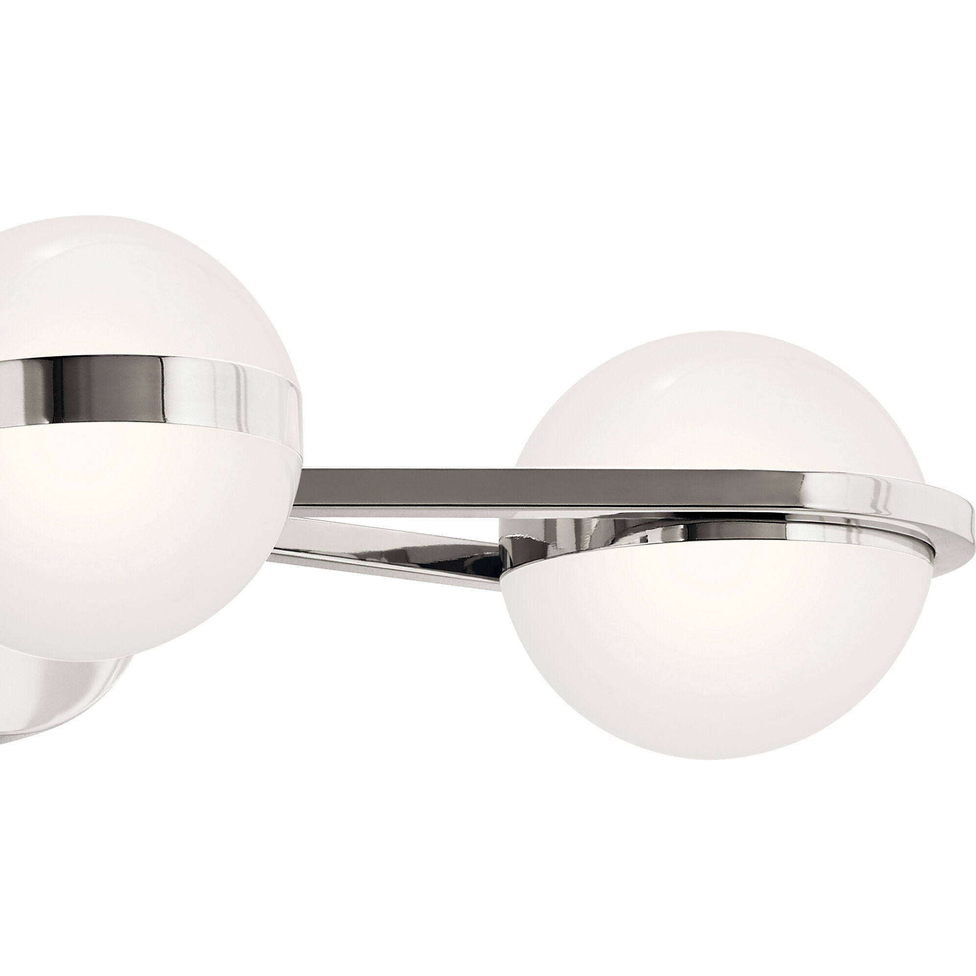 Brettin LED 24 inch Polished Nickel Bathroom Vanity Light Wall Light, 3 Arm