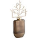 Viewleaf 19 X 10 inch Sculpture, Square