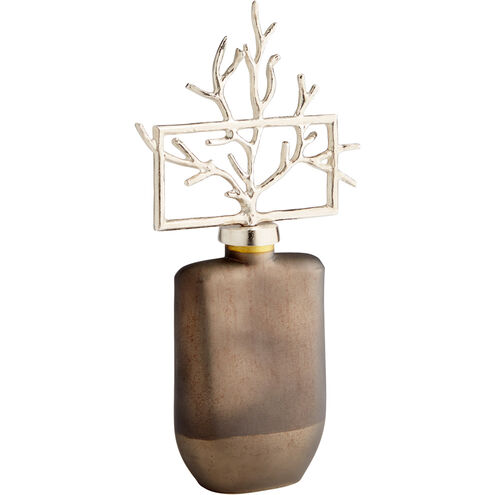 Viewleaf 19 X 10 inch Sculpture, Square