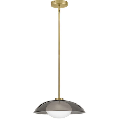Jace LED 14 inch Lacquered Brass Pendant Ceiling Light
