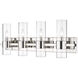 Lawson 4 Light 32 inch Polished Nickel Vanity Wall Light