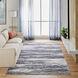 Jasmine 158 X 118 inch Black/Grey Rug in 10 x 13