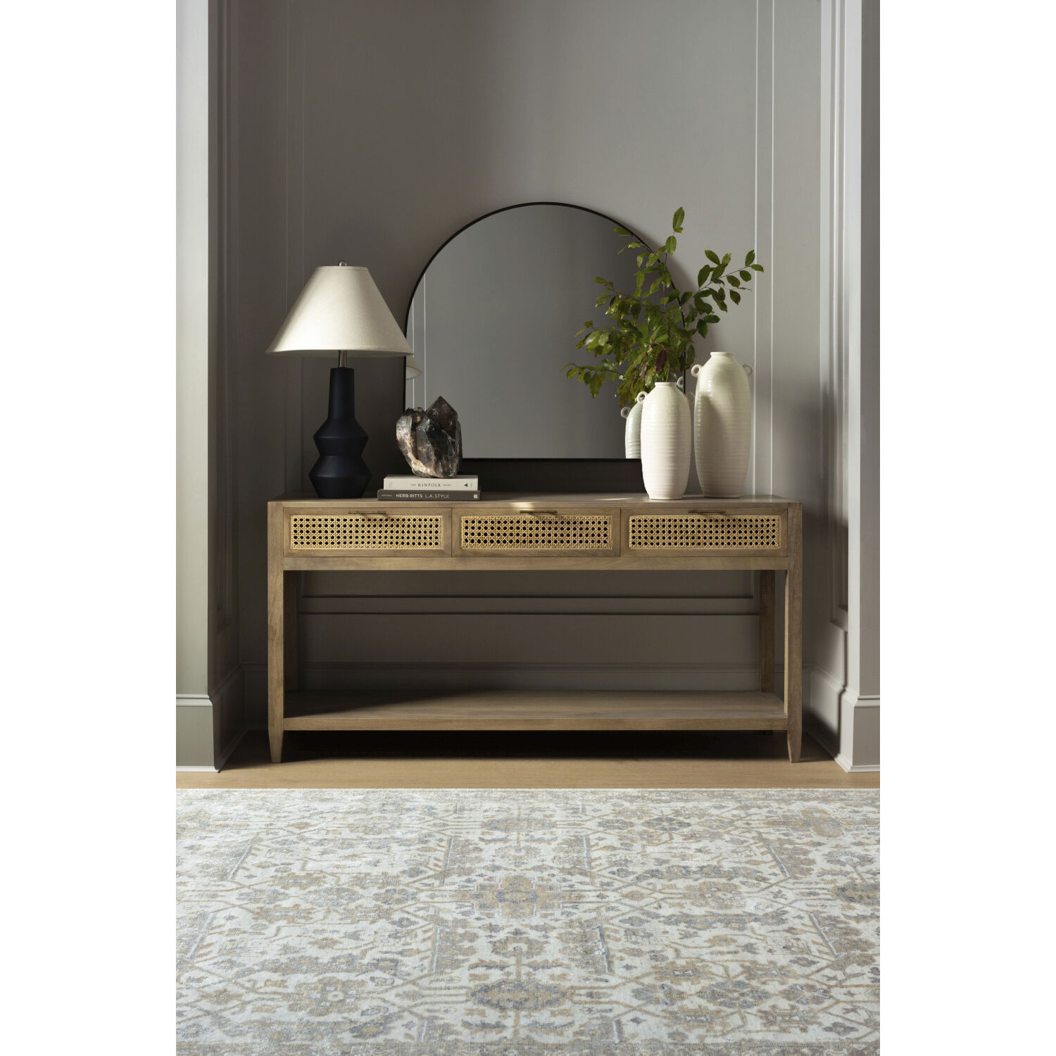 Aleyna 144 X 108 inch Light Brown Rug, Rectangle