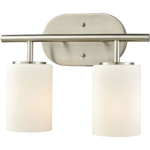 Pemlico 2 Light 13 inch Satin Nickel Vanity Light Wall Light