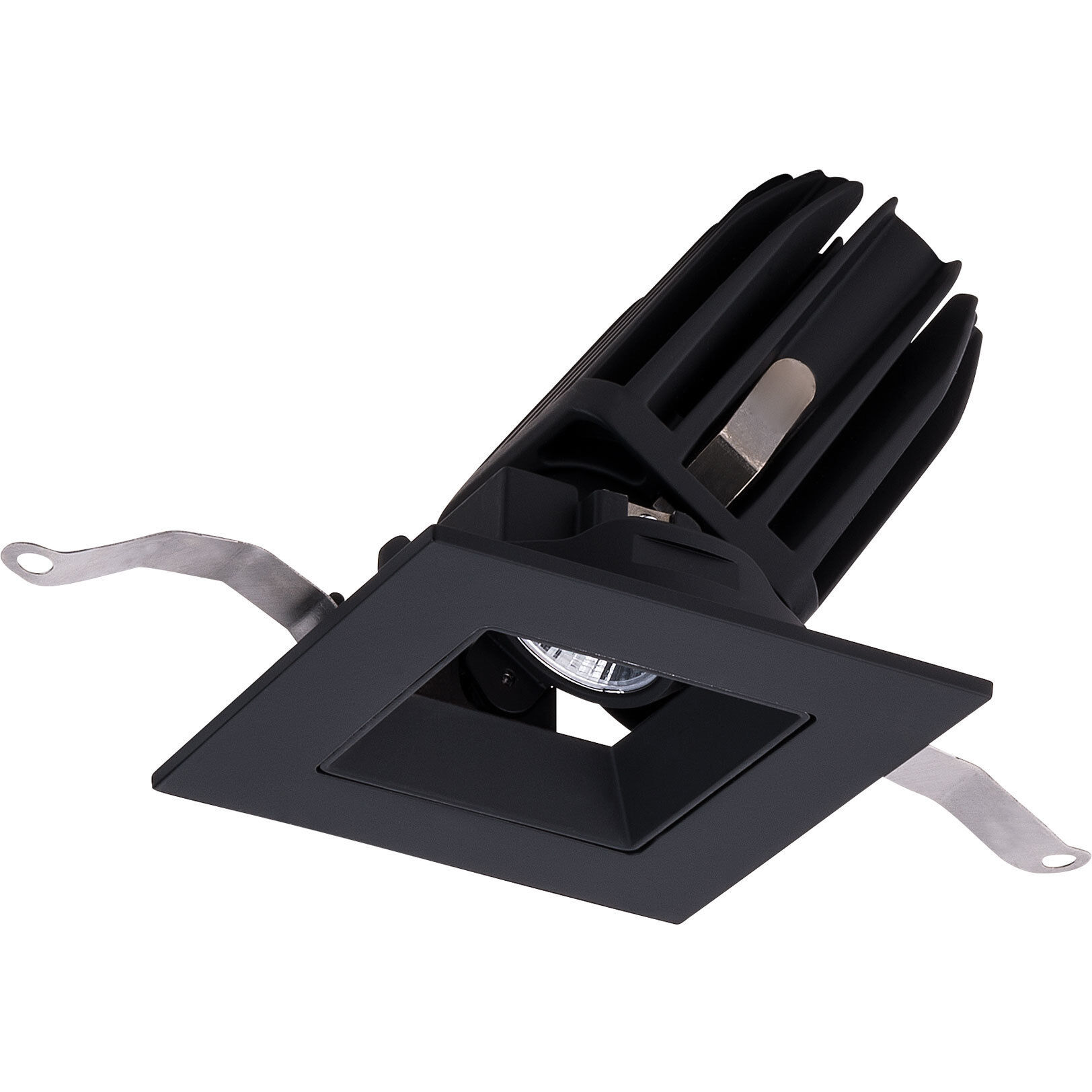 FQ Integrated LED Black Recessed Trim in 1800-3000K, 2" LED