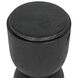 Kudoro 26 X 9.5 inch Burnt Black Side Table, Small