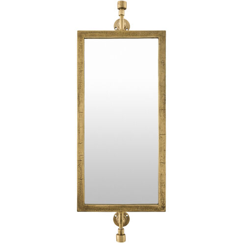 Emmeline 41.75 X 15.75 inch Plated Wall Mirror