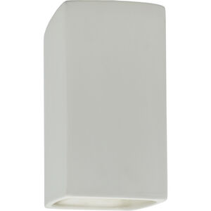 Ambiance Rectangle LED 10 inch Bisque Outdoor Wall Sconce in 1000 Lm LED, Small