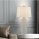 Drayton 30 inch 150.00 watt Sandy White 2 Pack Table Lamp Set Portable Light