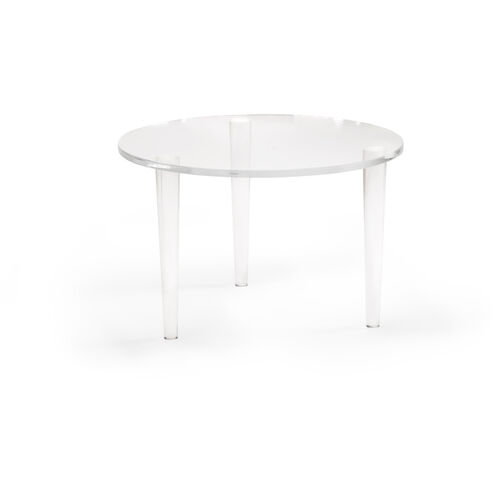 Chelsea House 28 X 18 inch Clear Coffee Table