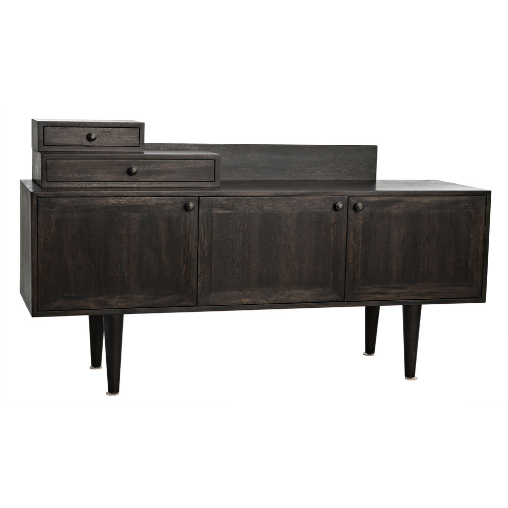 Hermes 72 X 21 inch Ebony Walnut Sideboard