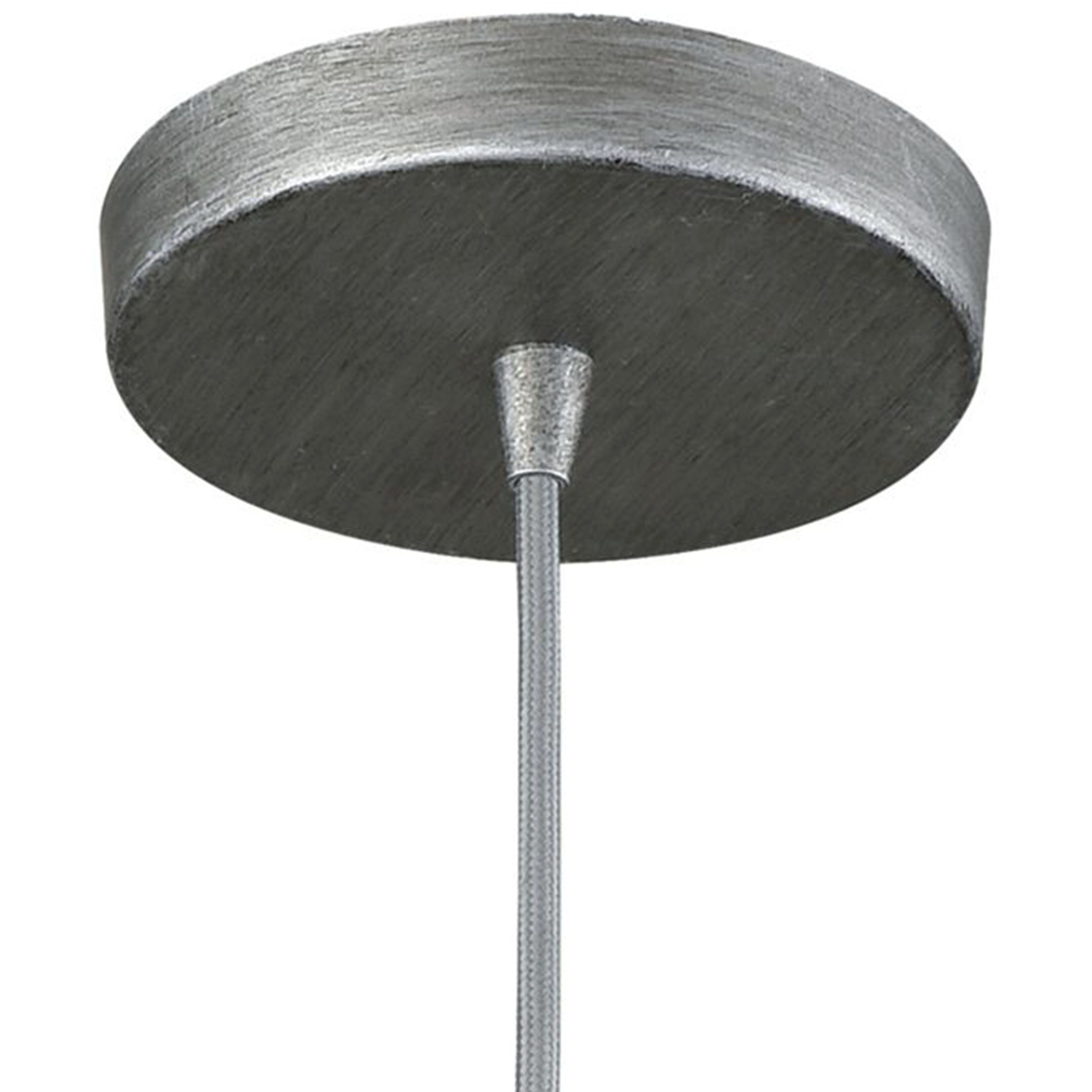 Pleasant Fields 1 Light 14 inch Weathered Gray with Graphite Pendant Ceiling Light