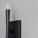 Rome 2 Light 5 inch Black ADA Wall Sconce Wall Light