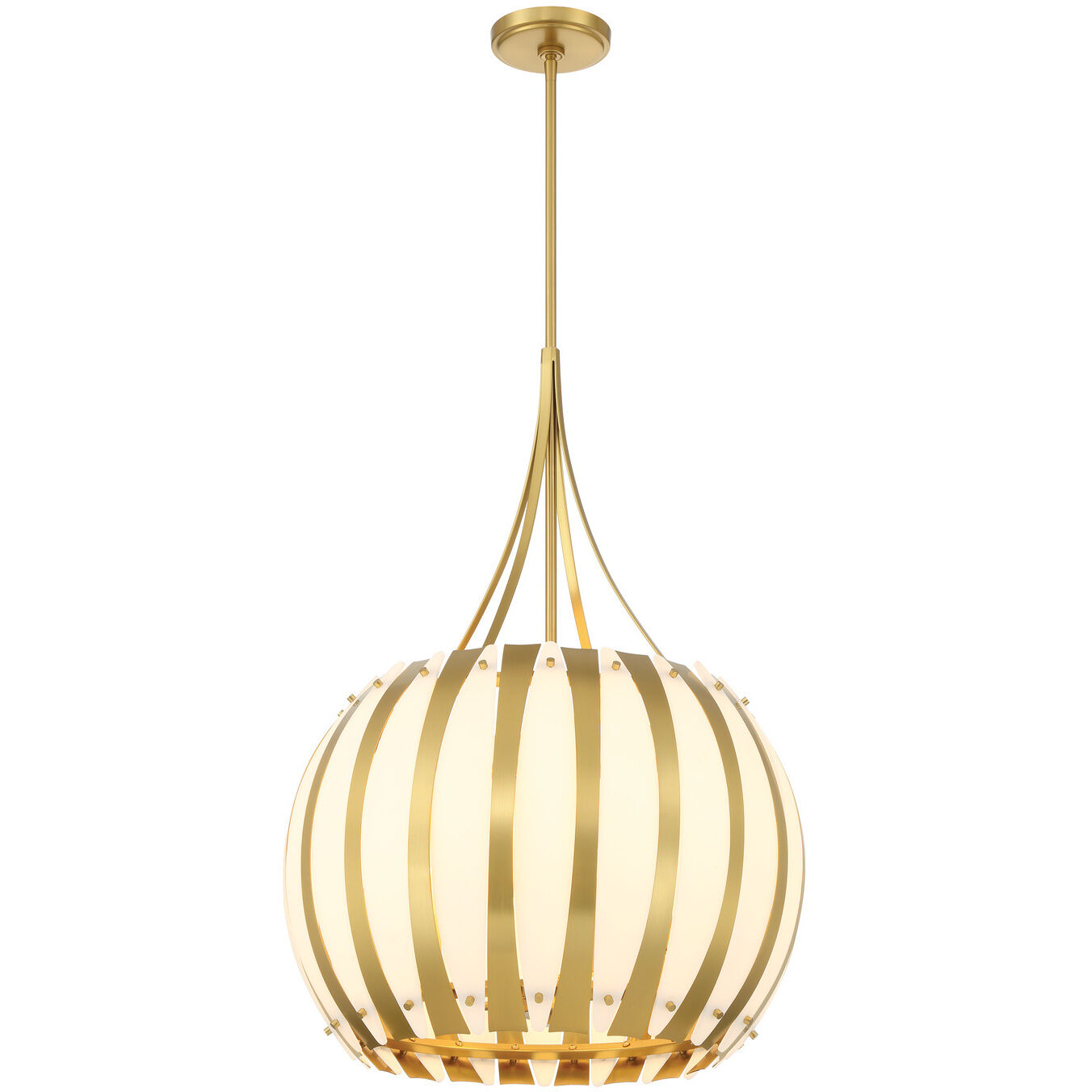 Daria 5 Light 20.5 inch Luxe Gold Chandelier Ceiling Light