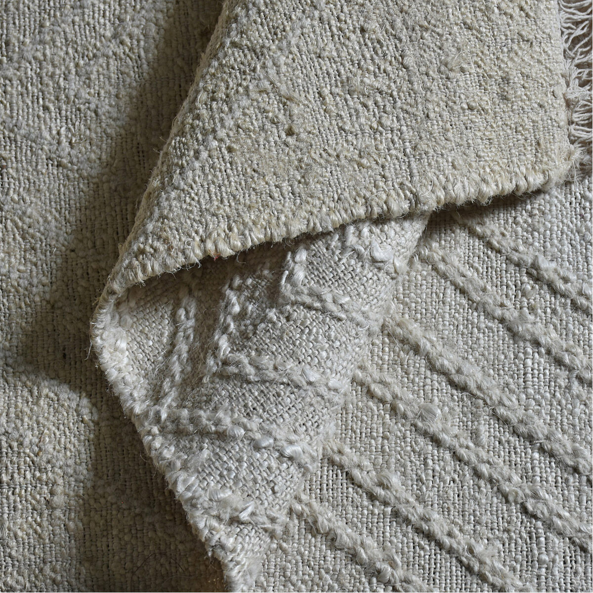 Aledo 144 X 108 inch Undyed Wool Rug, 9ft x 12ft