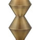 Bejamin 26.5 inch 100 watt Satin Brass Table Lamp Portable Light