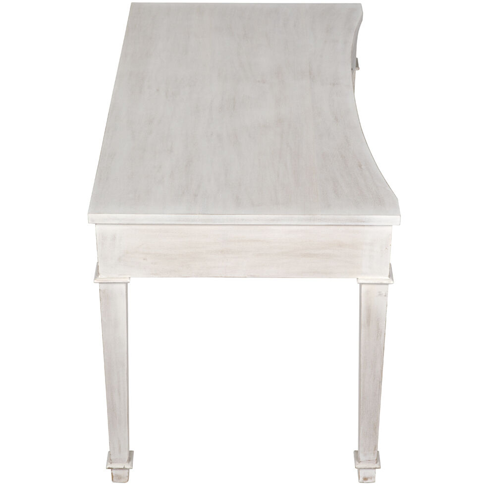 Curba 48 X 26 inch White Wash Desk