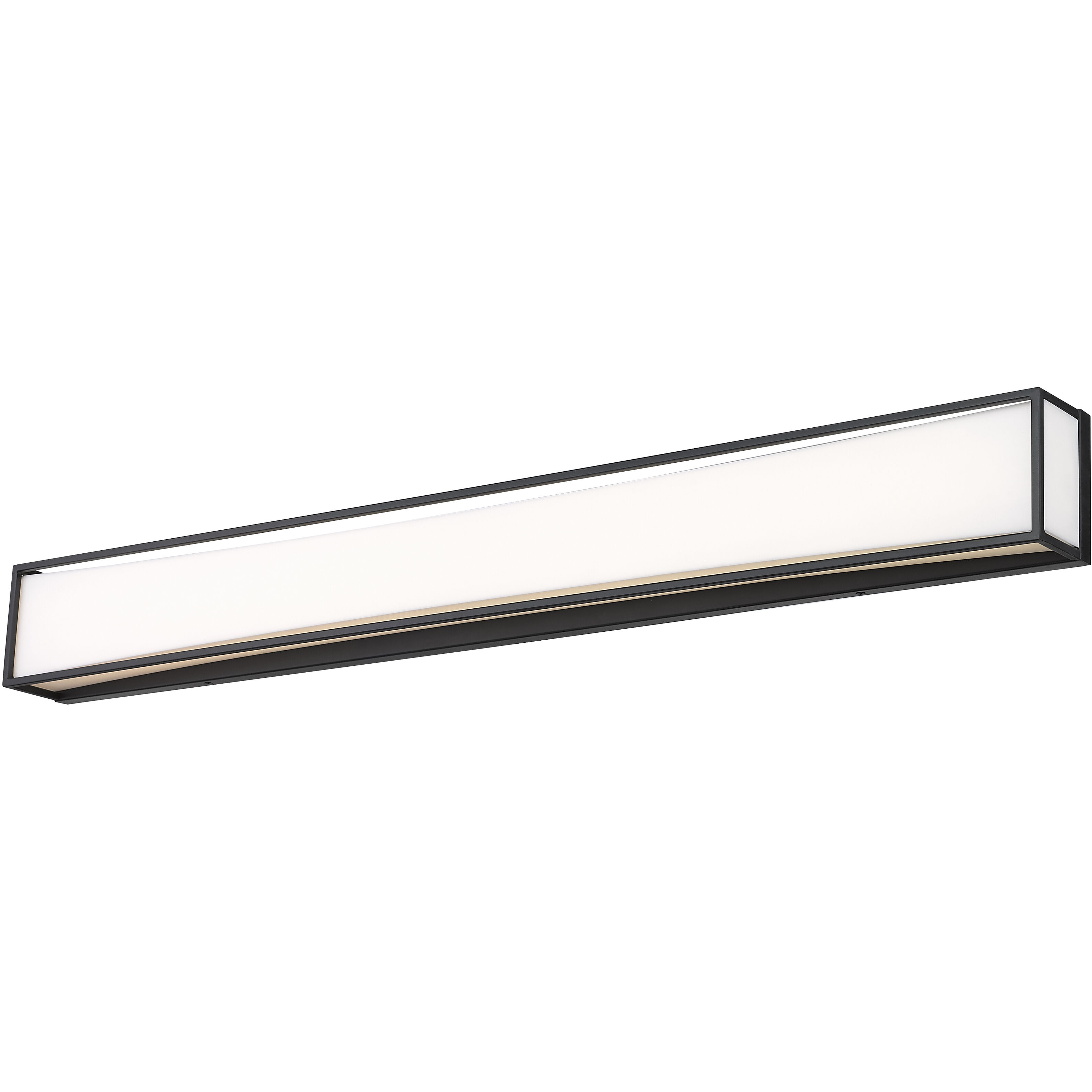 Baden LED 46 inch Matte Black Vanity Wall Light