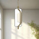 Hilo Pendant Ceiling Light in Brushed Gold
