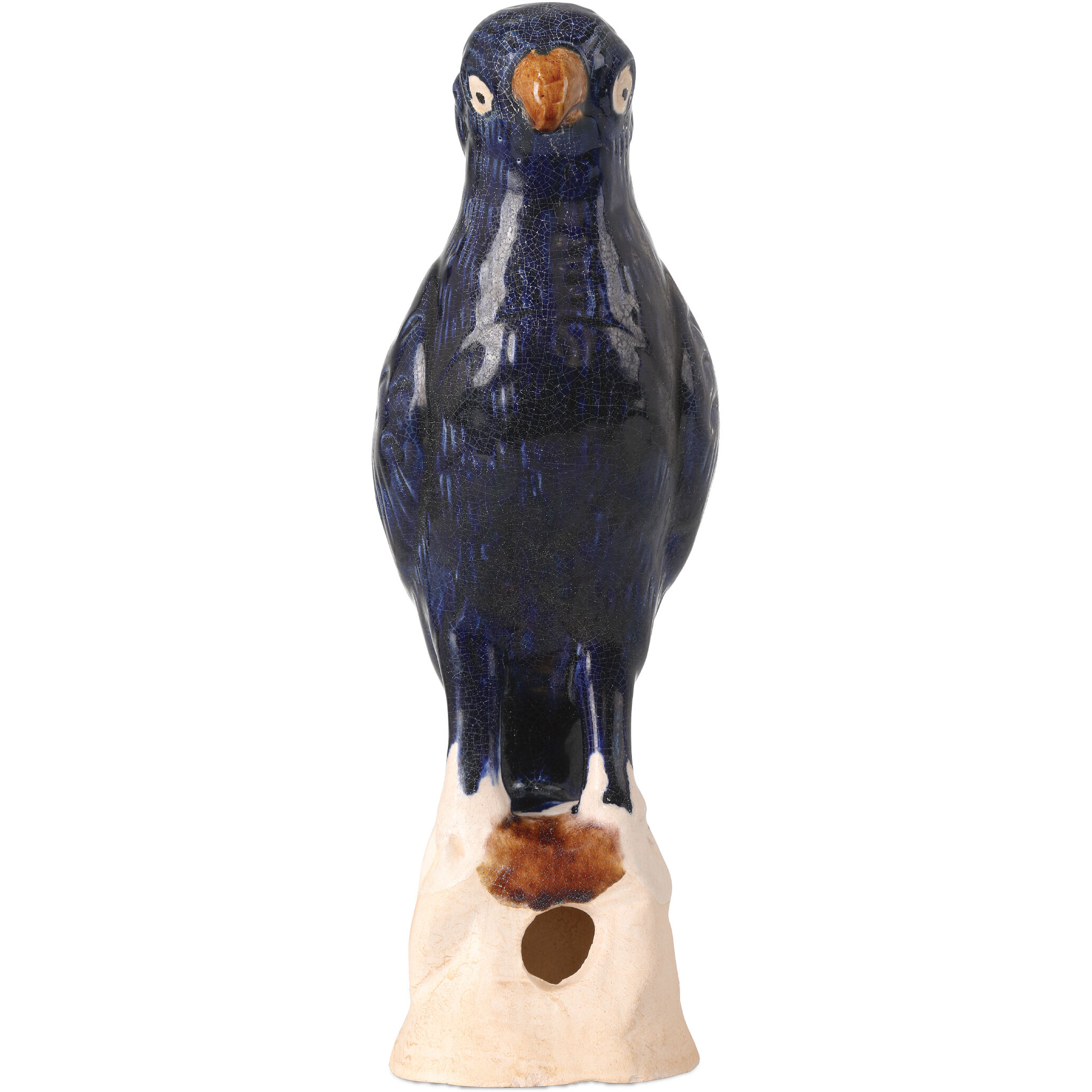 Tang Dynasty Parrots 12 X 6.25 inch Parrot Sculptures, Set of 2