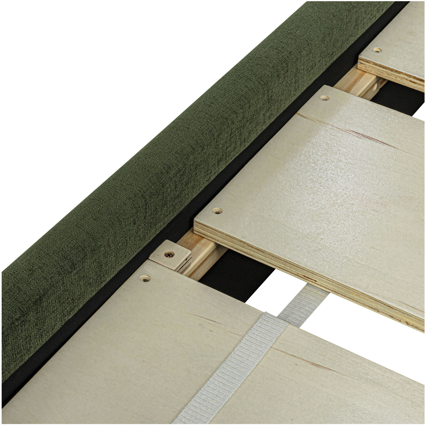 Nina Green Bed, Queen