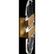 Beyond Traverse LED 4.8 inch Aged Brass Bath Vanity & Wall Light