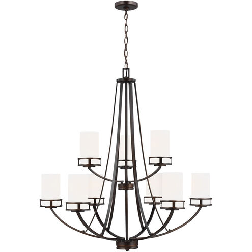 Robie 9 Light 33 inch Bronze Chandelier Ceiling Light