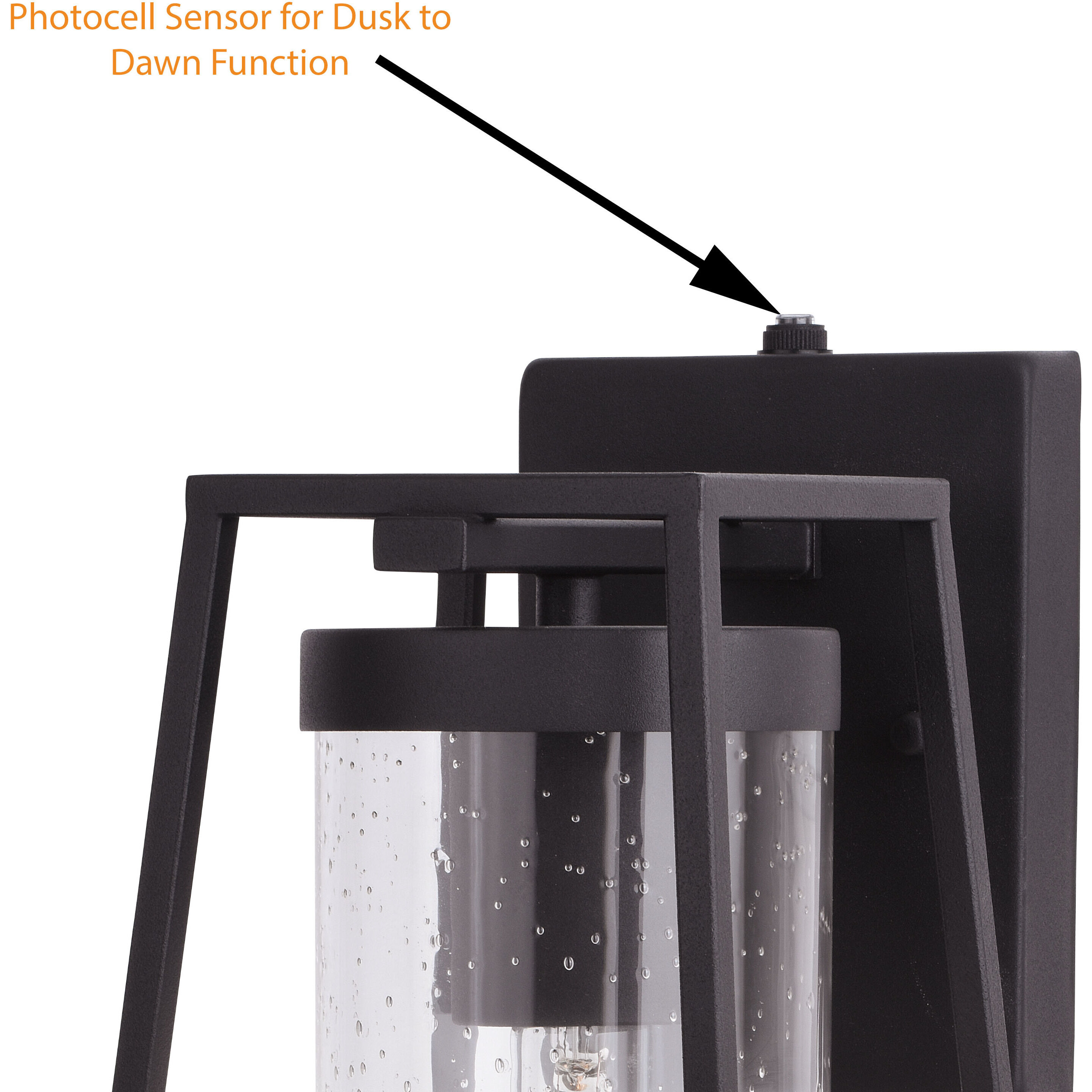 Nash LED 13.75 inch Textured Black Outdoor Wall