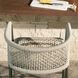 Enzo 40 inch Buff and Blackened Bronze Outdoor Bar Stool