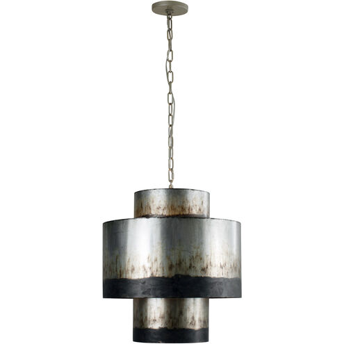 Cannery 4 Light 18 inch Ombre Galvanized Pendant Ceiling Light