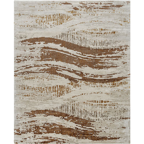 Opulence 180 X 144 inch Warm Grey/Prairie Dust/Brick/Dark Brown Handmade Rug in 12 x 15