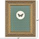 Aflutter Blue and Green Framed Art