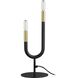 Wand 2 Light 5.50 inch Table Lamp