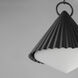 Odette 1 Light 12 inch Black Outdoor Pendant