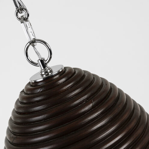 Suzanne Kasler Emerson LED 14 inch Polished Nickel Pendant Ceiling Light